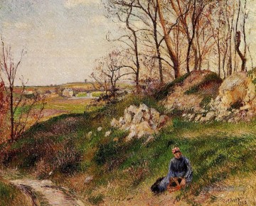  carrier peintre - les carrières de chou pontoise 1882 Camille Pissarro